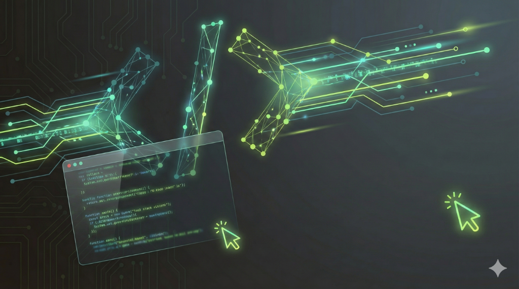 Digital network background